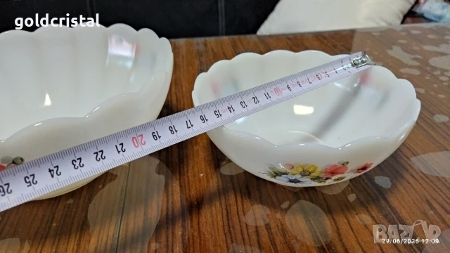 френски аркопал купа , снимка 4 - Антикварни и старинни предмети - 16955422