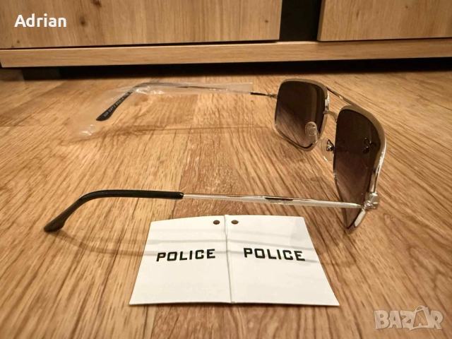 Чисто нови! Италиански слънчеви очила модел Police, снимка 4 - Слънчеви и диоптрични очила - 52424544