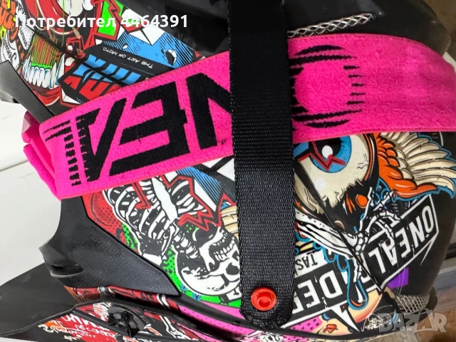 Мотокрос каска , снимка 5 - Аксесоари и консумативи - 50981635