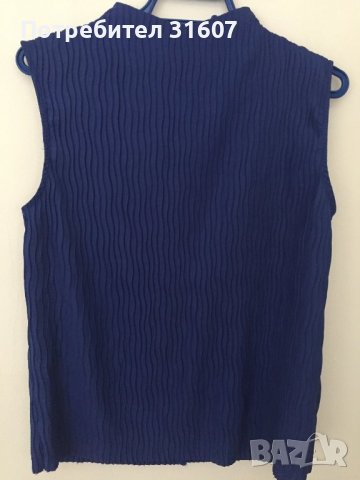 Официален син топ, снимка 5 - Корсети, бюстиета, топове - 42061779