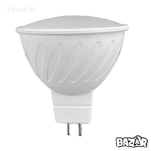 LED Лампа, Луничка 3W, GU5.3, 4000K, 12V DC, Неутрална светлина, Ultralux - LX1216340