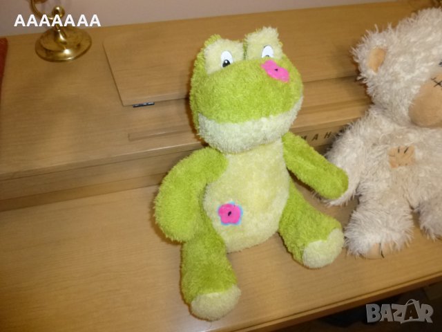 ПЛЮШЕНИ ЖАБА  И МАЙМУНА - НОВИ, снимка 3 - Плюшени играчки - 38937794