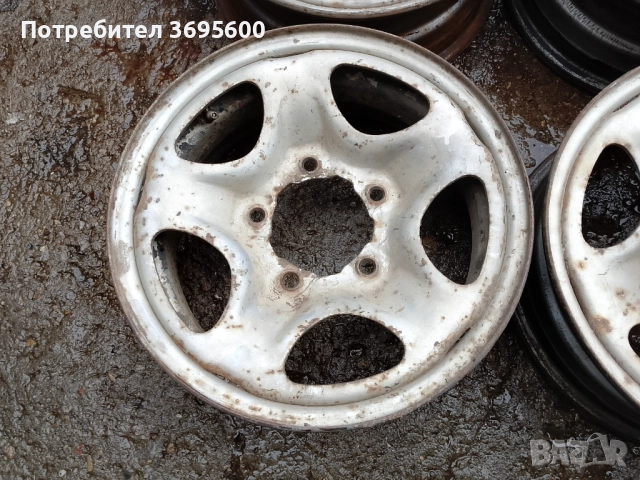 Железжи джанти 15 цола 5х139.7 Daihatsu Feroza Дайхатсу Фероза, снимка 4 - Гуми и джанти - 52798486