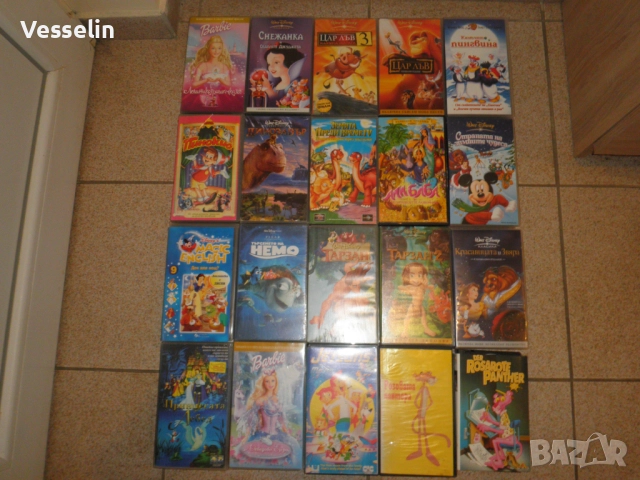 Видео касети с филми, музика,анимация и др., снимка 3 - Други жанрове - 25150202