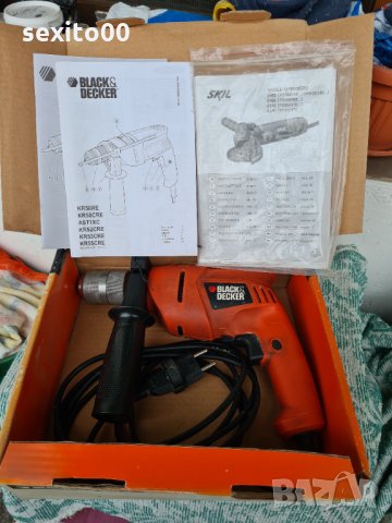  бормашина блекен декер, снимка 2 - Бормашини - 34286387