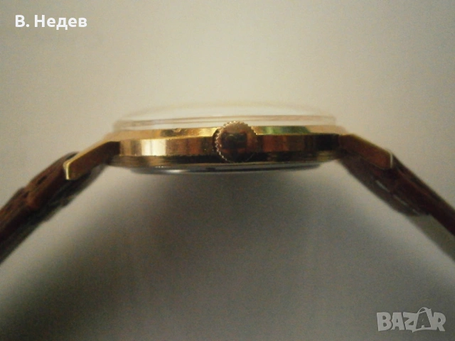 POLJOT, Au 10, cal. 2609, 17 jewels, 35мм каса, USSR, снимка 4 - Мъжки - 50122684