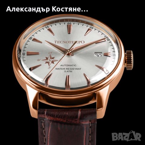 Мъжки часовник TecnoTempo Wind Rose Special Edition Limited TT.50.RVSG, снимка 3 - Мъжки - 42273247