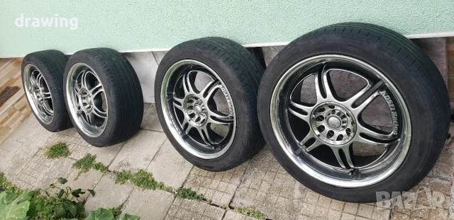 Джанти Kosei Racing 7x16 5x114.3 5x100 хром
