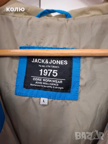 Яке Jack and Jones - размер L, снимка 3 - Якета - 56425227