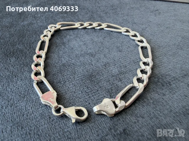 Сребърни гривни проба 925, снимка 3 - Гривни - 56469553