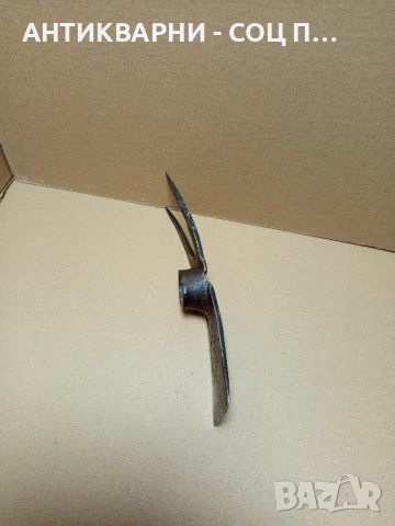 Соц Стара Ръчно Кована Мотичка Каластирка., снимка 3 - Антикварни и старинни предмети - 50660105