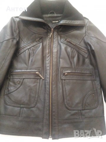 Яке дамско естествена кожа, снимка 2 - Якета - 34885290