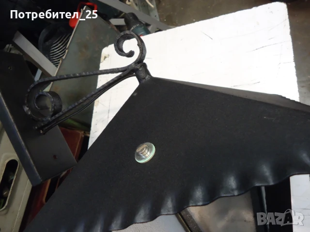 Ретро лампа - ковано желязо, снимка 4 - Лампи за стена - 50814885