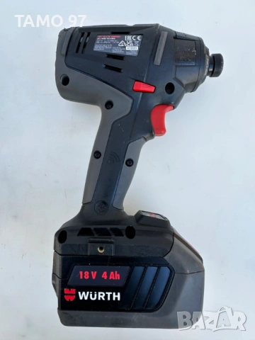 Wurth ASS 18-1/4'' Compact M-Cube - Безчетков импакт 2x18V 4.0Ah, снимка 3 - Винтоверти - 53249608
