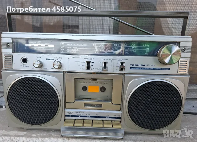 Касетофон TOSHIBA RT-100S Made in Japan