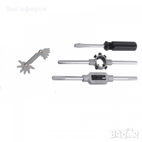 Метчици и плашки Rockforce, Модел М032-1, в куфар, 32 части, снимка 9 - Други инструменти - 38223208