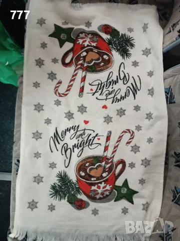коледни кърпи хавлии , снимка 2 - Хавлиени кърпи - 48260048