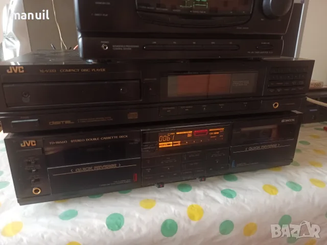 JVC CD Player и Касетен дек, снимка 7 - Аудиосистеми - 55829988