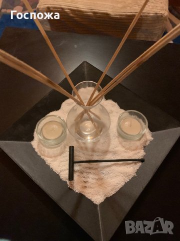 Свещник с 2 свещи, снимка 2 - Декорация за дома - 42441725