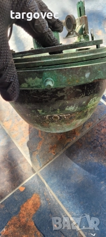 старинен морски бронзов Компас корабен и пеленгатор, снимка 3 - Антикварни и старинни предмети - 51649483