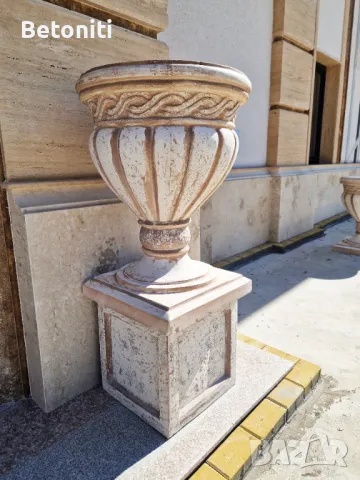 Саксии и кашпи от бетон, снимка 2 - Саксии и кашпи - 49388652