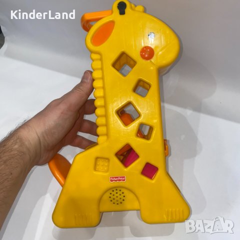 Fisher Price - Забавен жираф с кубчета , снимка 4 - Образователни игри - 39758697