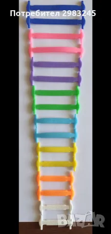 Силиконови еластични връзки за обувки, снимка 2 - Други - 50439163