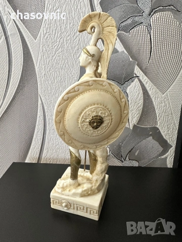 Ахил статуетка от алабастър 24 см височина декорация фигура история, снимка 3 - Антикварни и старинни предмети - 54157270