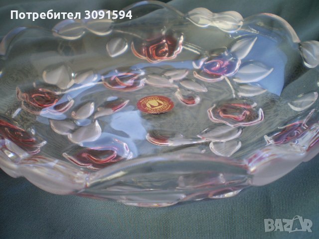 Многоцветен кристал фруктиера Германия, снимка 4 - Други ценни предмети - 40188594