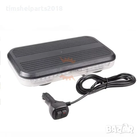 28 см LED диодна аварийна сигнална лампа за таван 12-24V маяк, буркан