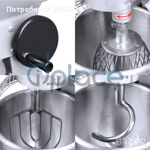 Професионални планетарни миксери с три скорости. Чисто нови!3 модела! ХИТ Цена 1200лв/613,55€, снимка 6 - Обзавеждане на кухня - 35456107