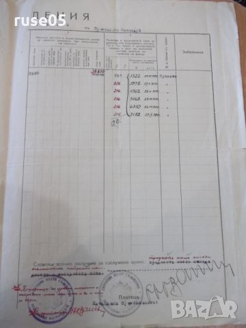 Свидетелство на козлодуйск. пристанищно управл.-12.10.1941г., снимка 4 - Други ценни предмети - 30901365