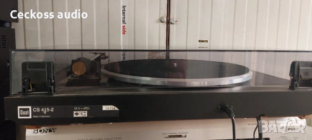 Грамофон DUAL CS-415-2, снимка 8 - Грамофони - 51351704