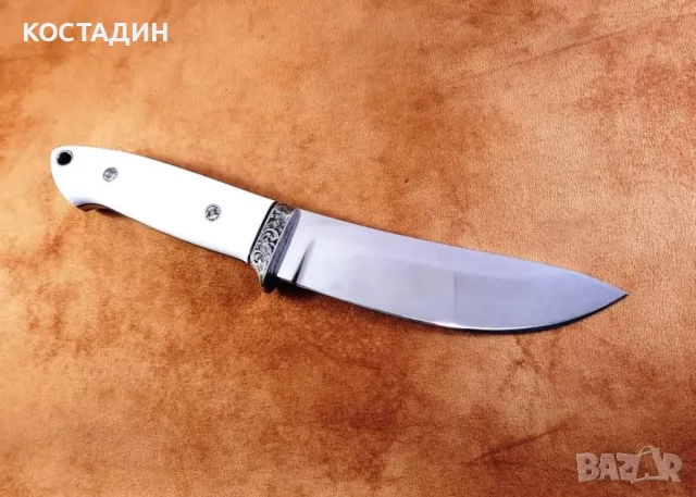 Продава се ръчно изработен ловен нож, снимка 2 - Ловно оръжие - 50440573