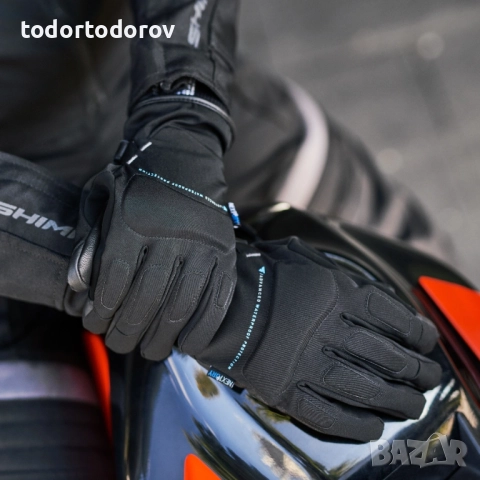 Зимни мото ръкавици SHIMA OSLO WP ,протектор,естесвена кожа, снимка 4 - Аксесоари и консумативи - 52368353
