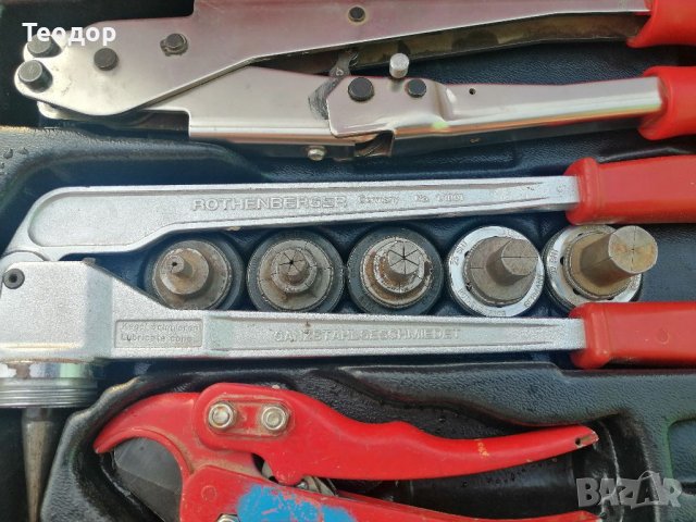 Rotenberger разширител за тръби , снимка 2 - Куфари с инструменти - 36794635