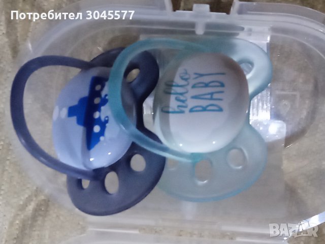 Бебешка залъгалка (2 бр., нови), снимка 1 - Други - 42642214