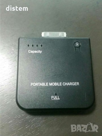 Преносимо мобилно зарядно устройство Cellet 1800mAh за iPhone 4, 4S, 3GS, 3G, iPod Touch , снимка 2 - Кабели и адаптери - 30898767