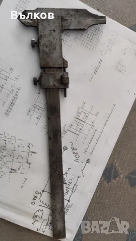 стар шублер, снимка 2 - Шублери - 48129175