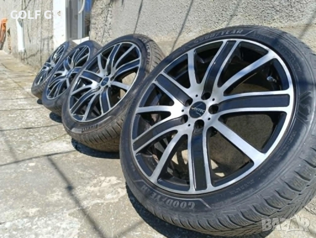 Джанти с гуми 18-ки 5х100 Alutec Germany, снимка 3 - Гуми и джанти - 54334257