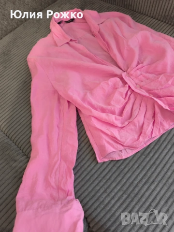 блуза zara, снимка 4 - Блузи с дълъг ръкав и пуловери - 53885531