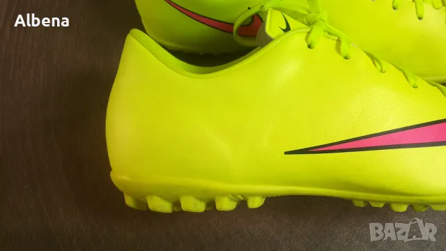 NIKE MERCURIAL Football Astro Turf Размер EUR 40,5 / UK 6,5 стоножки за футбол 318-14-S, снимка 3 - Футбол - 50377270