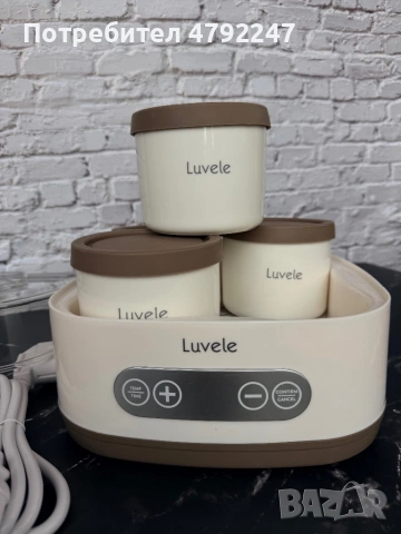Уред за кисело мляко Luvele Pure (Германия), снимка 5 - Други - 54149361