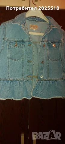 Дънково яке Stradivarius, снимка 3 - Якета - 50335089