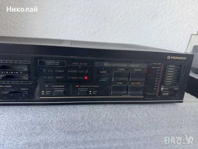 PIONEER SA-770 СТЕРЕО УСИЛВАТЕЛ , снимка 3 - Ресийвъри, усилватели, смесителни пултове - 56152615