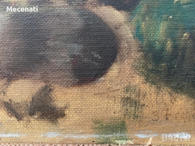 БОРИС АНГЕЛОВ масло 1937 г., снимка 4 - Картини - 53122850