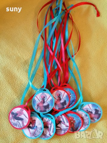 Парти медальони Спайдърмен