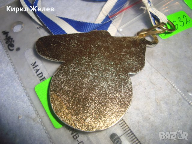 ПОЗЛАТЕН СПОРТЕН КОЛЕКЦИОНЕРСКИ МЕДАЛ с ЛЕНТА 30632, снимка 2 - Антикварни и старинни предмети - 37954897