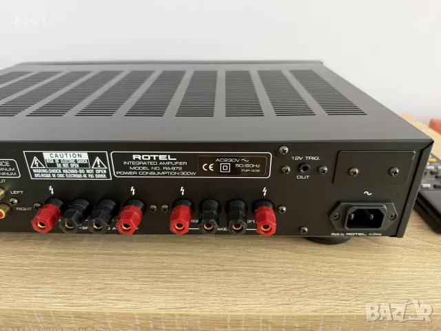 Rotel RA-972 Intergated Amplifier, снимка 8 - Ресийвъри, усилватели, смесителни пултове - 55988294