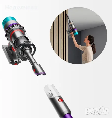 вертикална прахосмукачка Dyson Gen5 Detect Absolute, снимка 2 - Прахосмукачки - 56012188